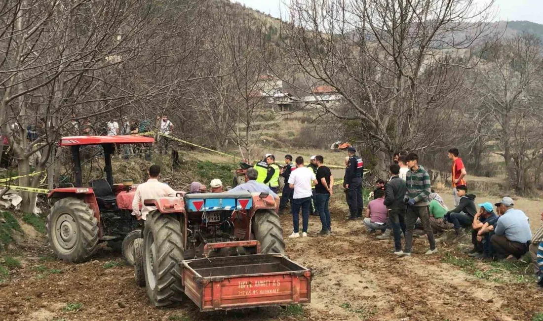 Kastamonu'nun Tosya ilçesinde traktör kazasında hayatını kaybeden 74 yaşındaki R.T.'nin