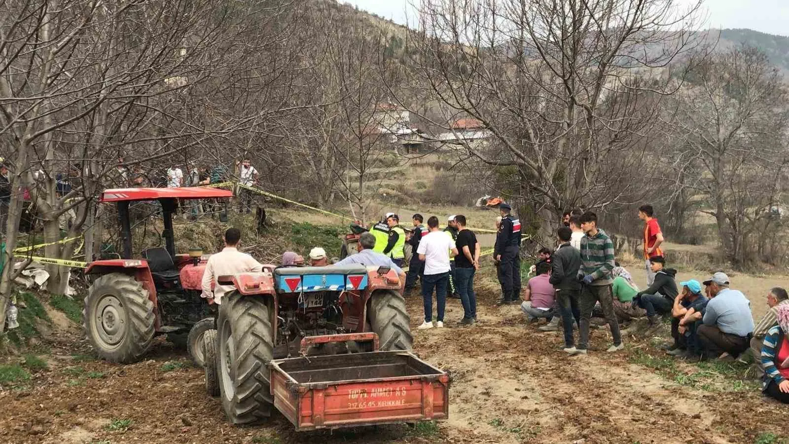 Kastamonu'nun Tosya ilçesinde traktör kazasında hayatını kaybeden 74 yaşındaki R.T.'nin
