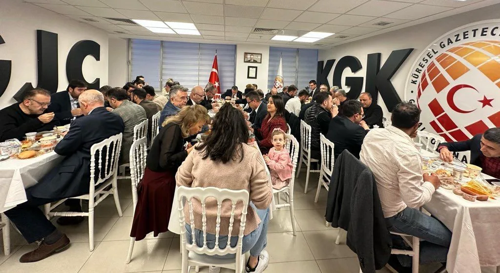 Küresel Gazeteciler Konseyi (KGK), gelenekselleşen iftar programının ilki bu yıl