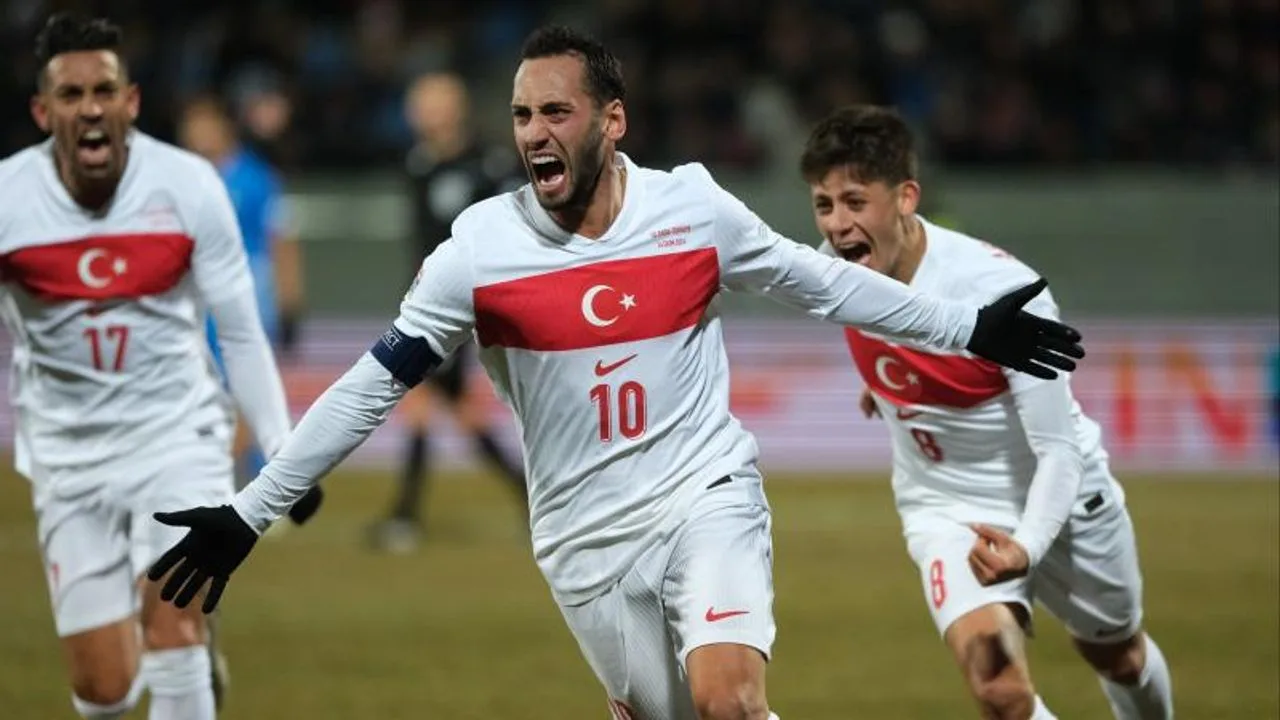 UEFA Uluslar Ligi A/B play-off rövanş maçında Macaristan, sahasında Türkiye’yi