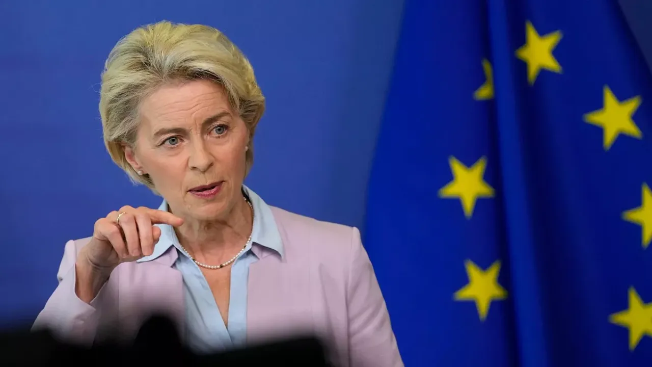 AB Komisyonu Başkanı Ursula von der Leyen, Avrupa'nın mevcut bir