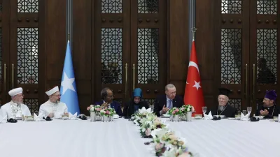 Cumhurbaşkanı Recep Tayyip Erdoğan, dini azınlık temsilcileriyle iftar programında bir