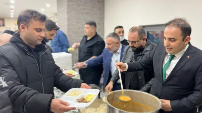 AK Parti Bilecik İl Başkanlığı'nda Harun Çelik'in de katıldığı anlamlı