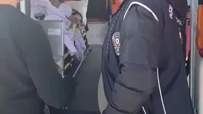 Amasya'da durdurulan ambulansın içinden Afganistan uyruklu kaçak göçmen çıktı. 3