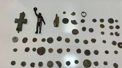Amasya'da düzenlenen operasyonda kaçak tarihi eser ticareti yapan şüpheli yakalandı.