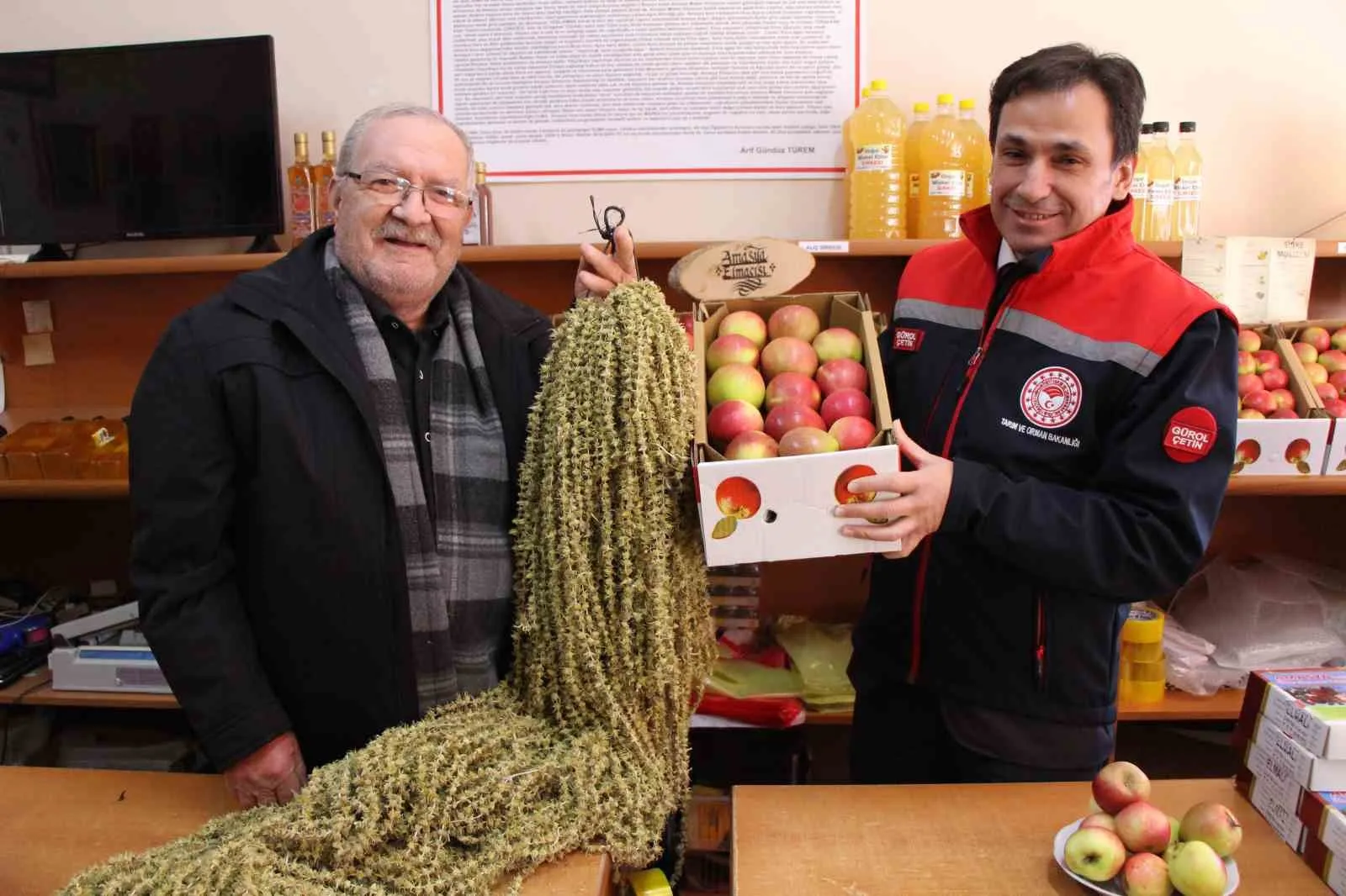 Amasya'nın misket elması ve çiçek bamyasına AB coğrafi işaret tescili