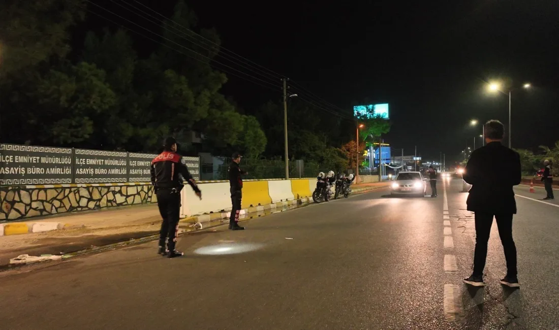 Aydın'da bir hafta boyunca polis ekipleri tarafından yapılan çalışmalarda, 180