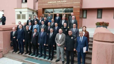 Samsun Valiliği'nde Bağımlılıkla Mücadele İl Koordinasyon Kurulu Toplantısı, Vali Orhan