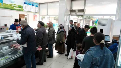 Aydın'da Aydın Büyükşehir Belediye Başkanı Özlem Çerçioğlu tarafından başlatılan 'Emekli