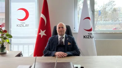 Kızılay Bayburt Şube'nin Olağan Genel Kurulu'nda Başkan Erol Yıldırım yeniden