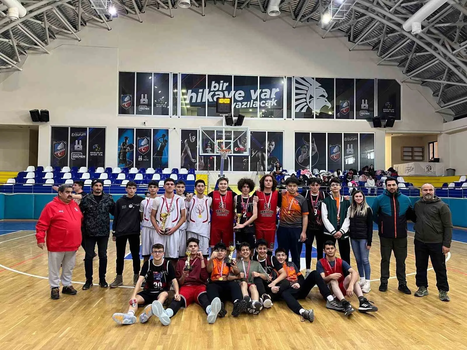 İbrahim Hakkı Fen Lisesi, Erzurum'da düzenlenen Gençler 3x3 Basketbol İl