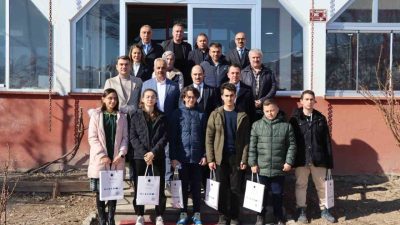 Oltu Cumhuriyet Başsavcısı Mustafa Küçükbekir, 2024-2025 LGS'ye katılan altı başarılı