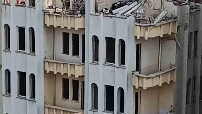 Batman'da AFAD il binasının ağır hasar görmesinin ardından Kahramanmaraş merkezli