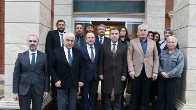 Bayburt Valisi Mustafa Eldivan, Belediye Başkanı Mete Memiş ve Bayburt