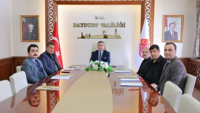 Bayburt Valisi Mustafa Eldivan başkanlığında gerçekleşen Bayburt Doğal Taş Fabrikası