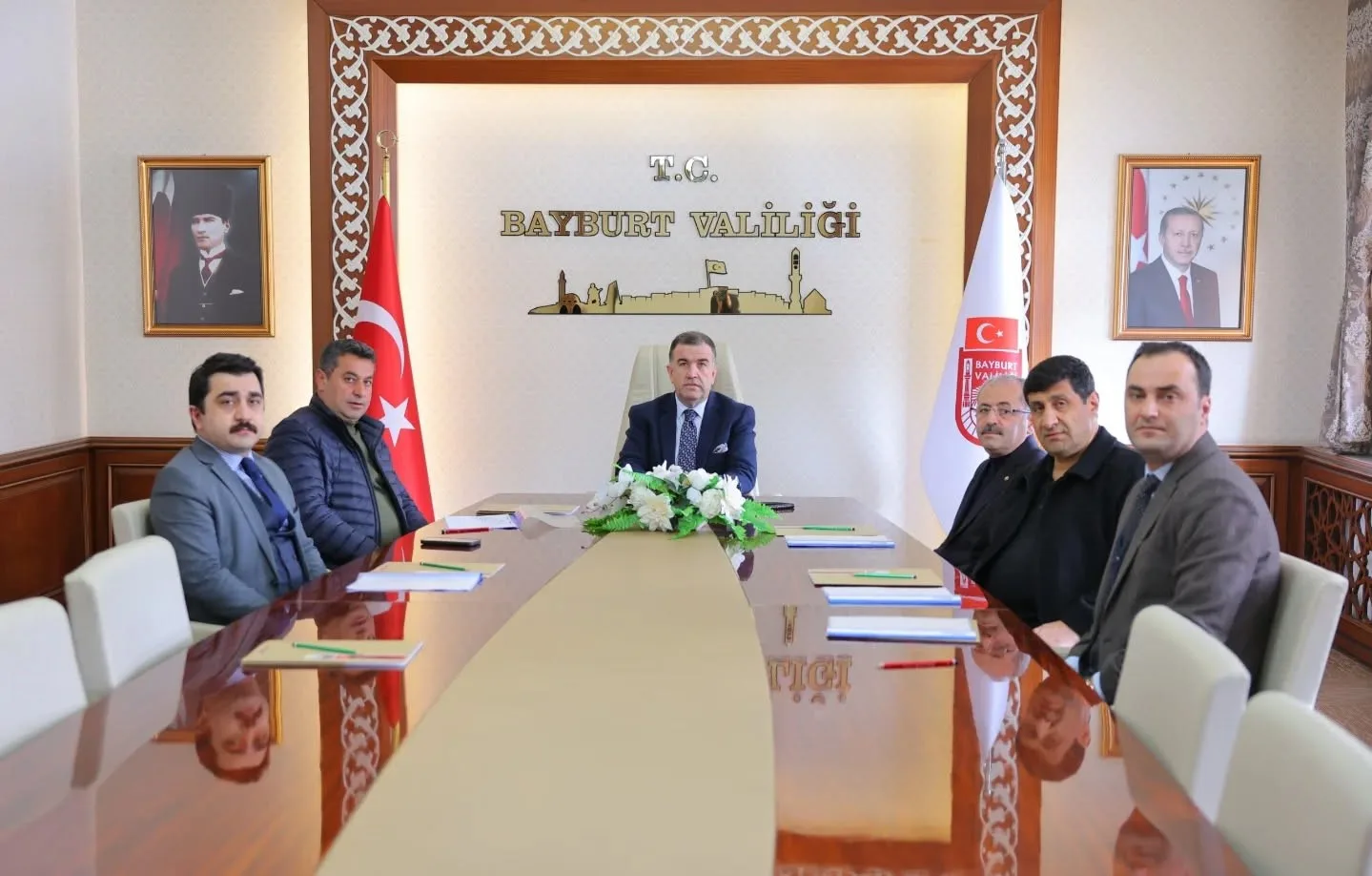 Bayburt Valisi Mustafa Eldivan başkanlığında gerçekleşen Bayburt Doğal Taş Fabrikası