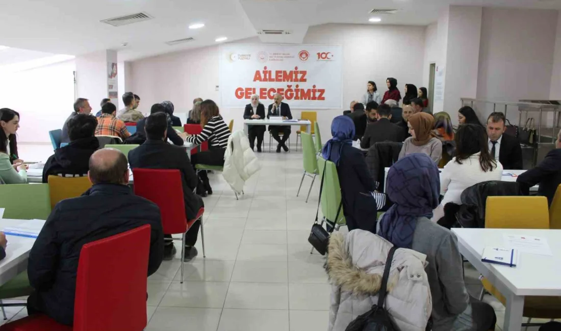 Bayburt Aile ve Sosyal Hizmetler İl Müdürlüğü tarafından düzenlenen çalıştayda