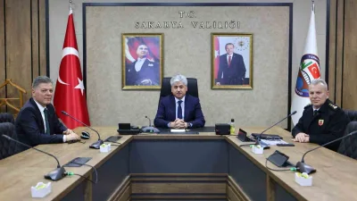 Sakarya Valisi Rahmi Doğan, İçişleri Bakanı Ali Yerlikaya başkanlığında 81