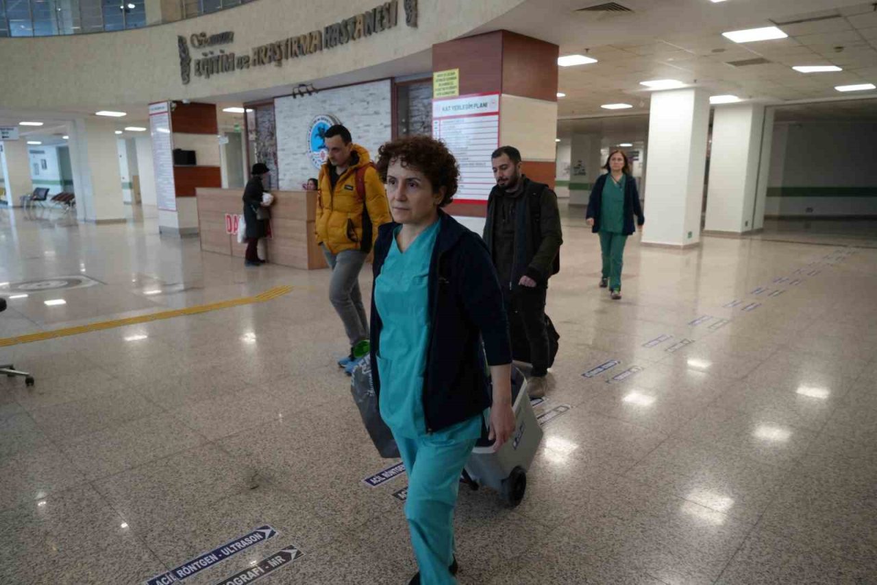 Samsun Eğitim ve Araştırma Hastanesi'nde beyin ölümü gerçekleşen Aysel Mısırcı'nın