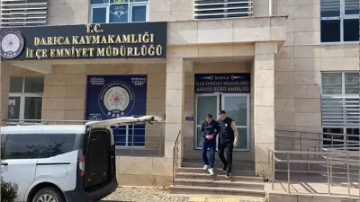 Kocaeli'nin Darıca ilçesinde, Bursa'da 6 yıl hapis cezası bulunan hırsızlık