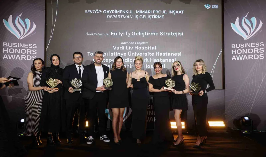 Vivin İnşaat, Business Honors Awards'ta beş ödül alarak büyük bir