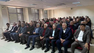 Şırnak Tarım ve Orman İl Müdürlüğü tarafından Cizre'de çiftçiler ve