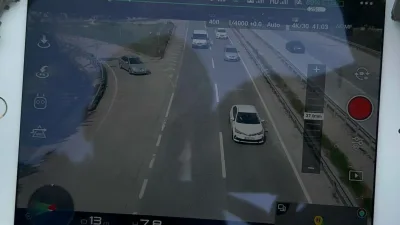 Sakarya'da bayram tedbirleri kapsamında polis ekipleri tarafından dronlarla yapılan denetimlerde,