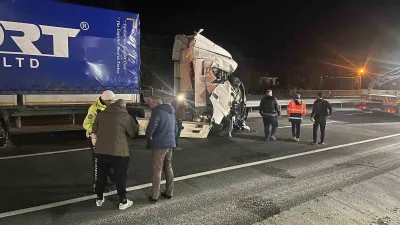 Kastamonu'nun Tosya ilçesinde D100 karayolunda meydana gelen trafik kazasında 1