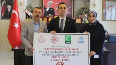 Demirözü Kaymakamlığı tarafından başlatılan 'Tütünsüz Kurum' projesi, Mustafa Köseoğlu Çok