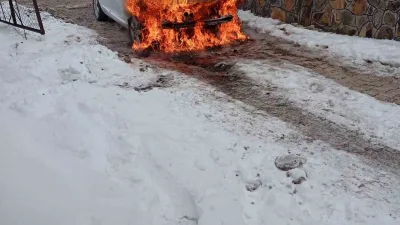 Bitlis'in Güroymak ilçesine bağlı Budaklı köyünde, Mehmet Aylu adlı sürücü,