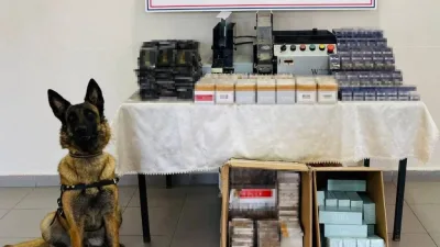 Düzce'de 1 hafta içinde yapılan denetimlerde 7 dinamit, 75 bin