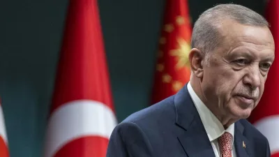 Cumhurbaşkanı Recep Tayyip Erdoğan, Cumhurbaşkanlığı Külliyesi'nde düzenlenen Kabine Toplantısı'nın ardından