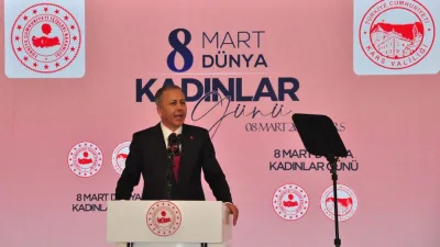 8 Mart Dünya Kadınlar günü nedeniyle Kars'ta Polis Evi'nde düzenlenen