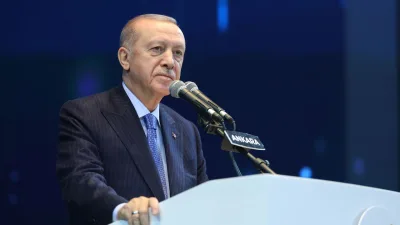 Cumhurbaşkanı Recep Tayyip Erdoğan, Beştepe Kongre ve Kültür Merkezi'nde düzenlenen
