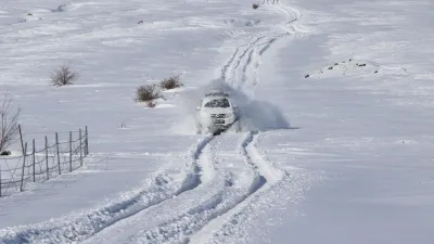 Erzincan'da, paletli ambulanslarla kırsal kesimde yaşayan vatandaşlara ulaşan 112 Acil