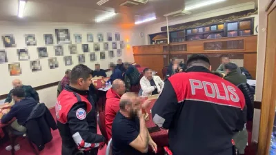 Erzincan İl Emniyet Müdürlüğü 19 ekip ve 61 polisle kumar,