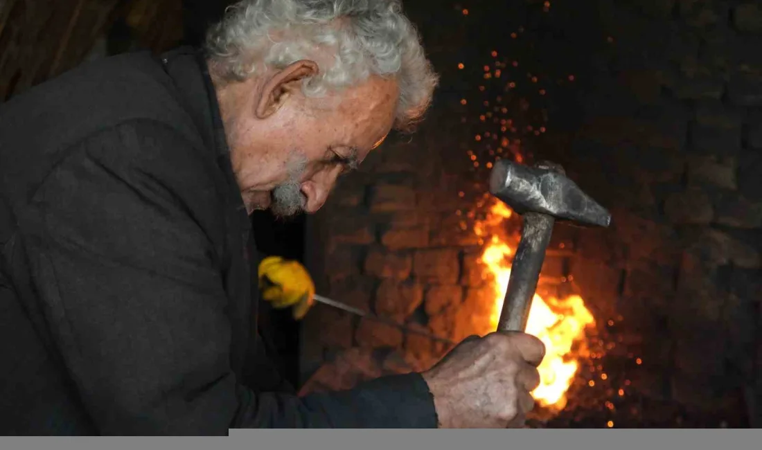 Erzincan'da 75 yıldır demircilik yapan Sebahattin Dayıkaraca (82) vefat etti.