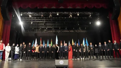 Erzurum'da Atatürk Üniversitesi'nde düzenlenen "Azerbaycan Kültür Buluşması" etkinliği, Türkiye ve