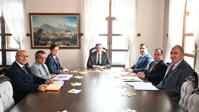 Vali Mustafa Çiftçi başkanlığında Erzurum'da eğitim altyapısının güçlendirilmesine yönelik toplantı