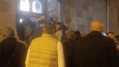 Erzurum'da Kadir Gecesi nedeniyle Ulu Cami ve Lalapaşa Camii'nde yoğun