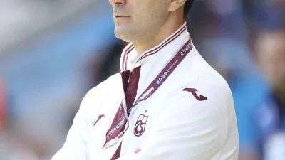 Trabzonspor U19 Teknik Direktörü Eyüp Saka, Avrupa UEFA Gençlik Ligi'nde