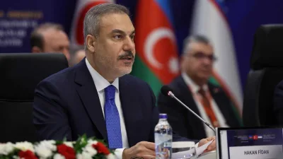 Dışişleri Bakanı Hakan Fidan, Washington'da ABD Dışişleri Bakanlığında Bakan Marco