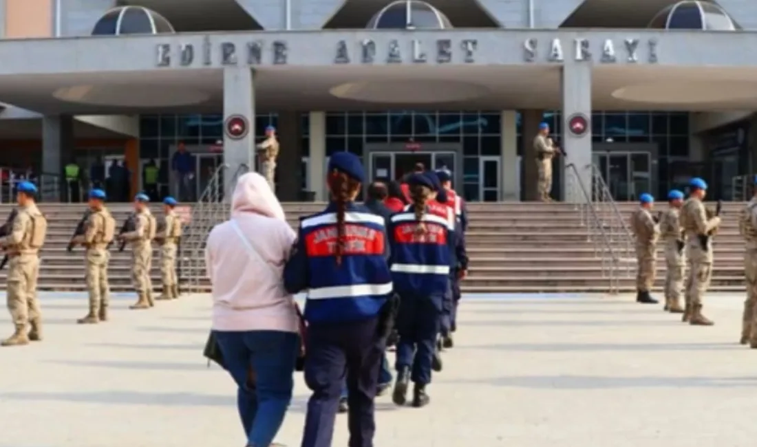 Edirne’de Yasa Dışı Yollardan Yurt Dışına Kaçmaya Çalışan 25 Şüpheli