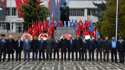 Gümüşhane'de 18 Mart Şehitler Günü ve Çanakkale Zaferi kutlamaları Vali