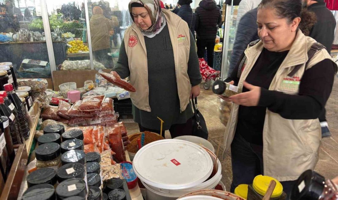 Erzincan’da kent genelinde gıda denetimleri artarak devam ediyor. Ramazan ayı