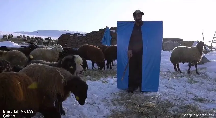 Erzurum’un Hınıs İlçe Kaymakamlığı tarafından hazırlanan klip, farklı meslek gruplarından