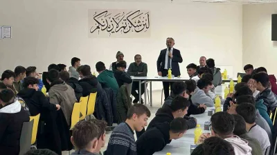 Bayburt İl Milli Eğitim Müdürlüğü'nün düzenlediği ‘İftarda Konuşalım’ projesinde İl