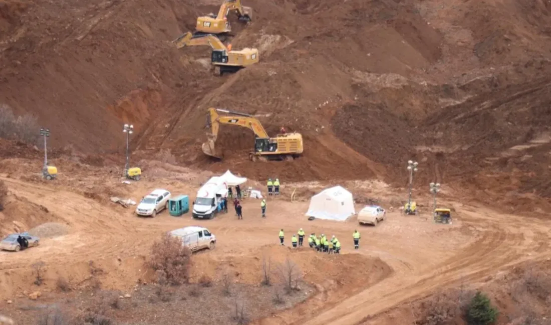 Erzincan’ın İliç ilçesindeki altın madeninde 9 işçinin hayatını kaybetmesine neden