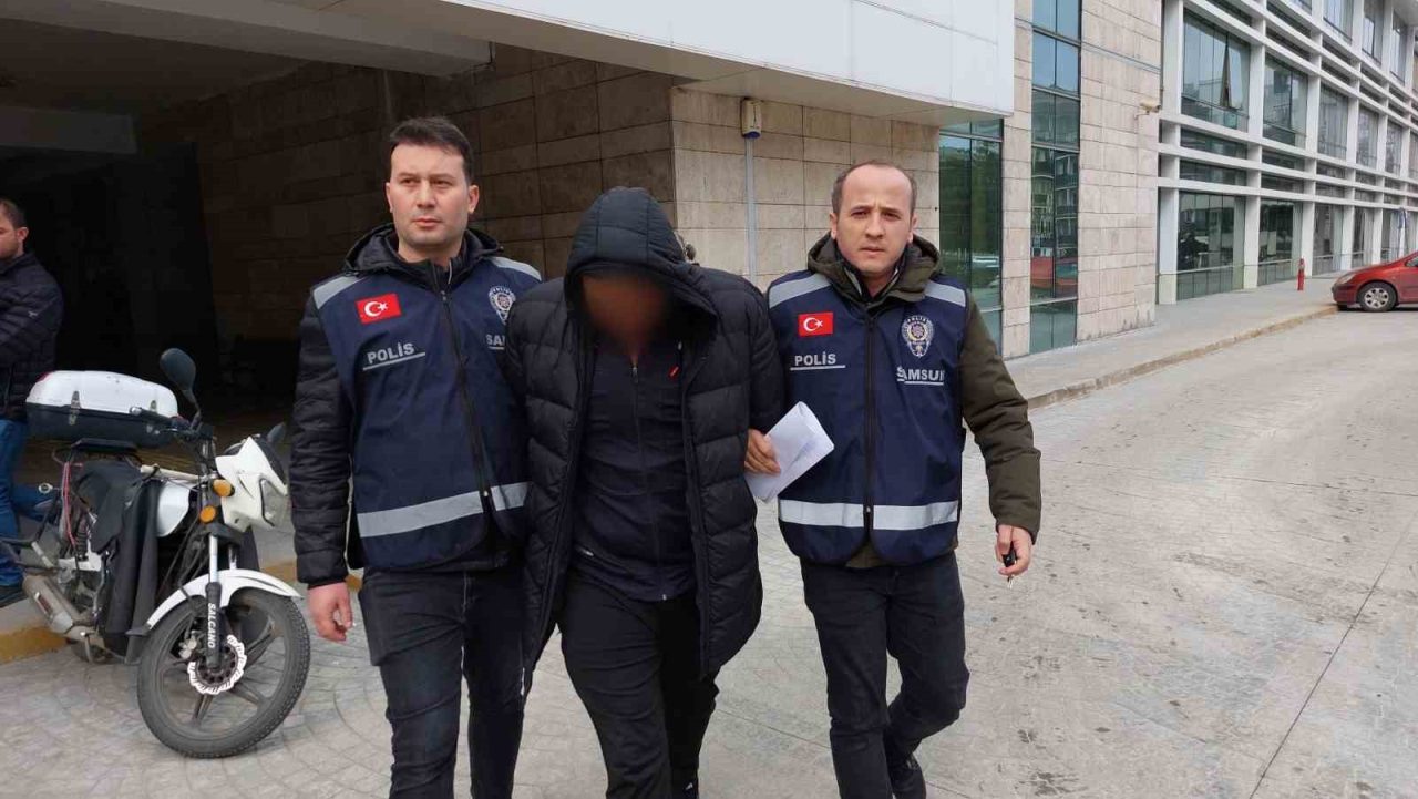 Samsun İlkadım ilçesinde iş yerinde çıkan kavgada silahla ateş eden