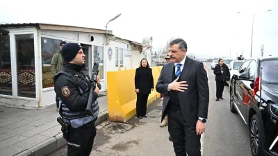 Erzurum Valisi Mustafa Çiftçi, Ramazan Bayramı'nda Jandarma ve Polis Kontrol